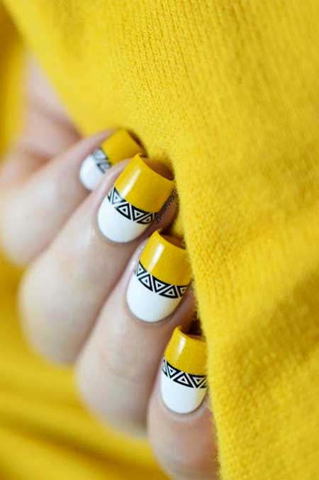 Yellow Nails, Minion Nails, Yellow, Minions, Nail Art Designs, Nail Decoration