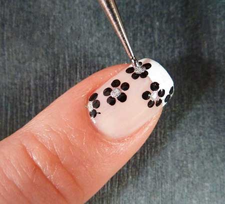 Panda Nail, Polka Dots, Dots, Pandas, Dot Nail, Summer Nail Art Designs, Easy 