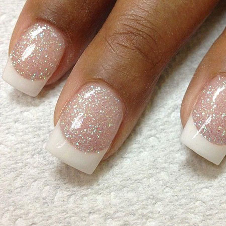 Wedding Nail Designs, Nails French Manicure Glitter