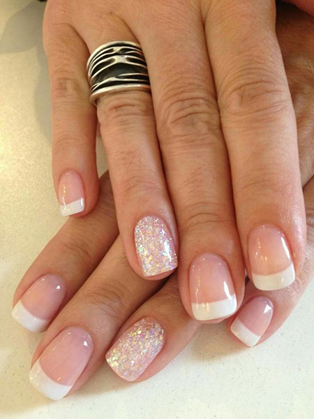 Manicure Nails French Nail