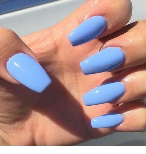 Cute Blue Nail Ideas